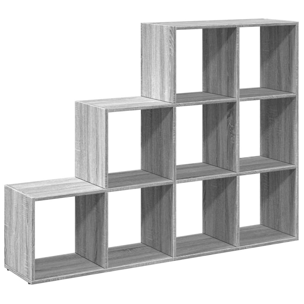 Kamerscherm / boekenkast 137,5x29x103,5 cm hout grijs sonoma is nu te koop bij PeponiXL, paradijselijk wonen!