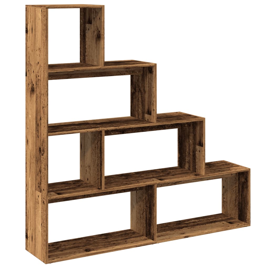 Kamerscherm / boekenkast 143,5x29x143,5 cm hout oud hout is nu te koop bij PeponiXL, paradijselijk wonen!