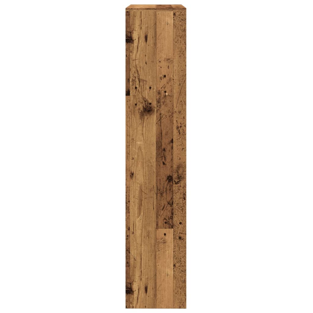 Kamerscherm / boekenkast 143,5x29x143,5 cm hout oud hout is nu te koop bij PeponiXL, paradijselijk wonen!