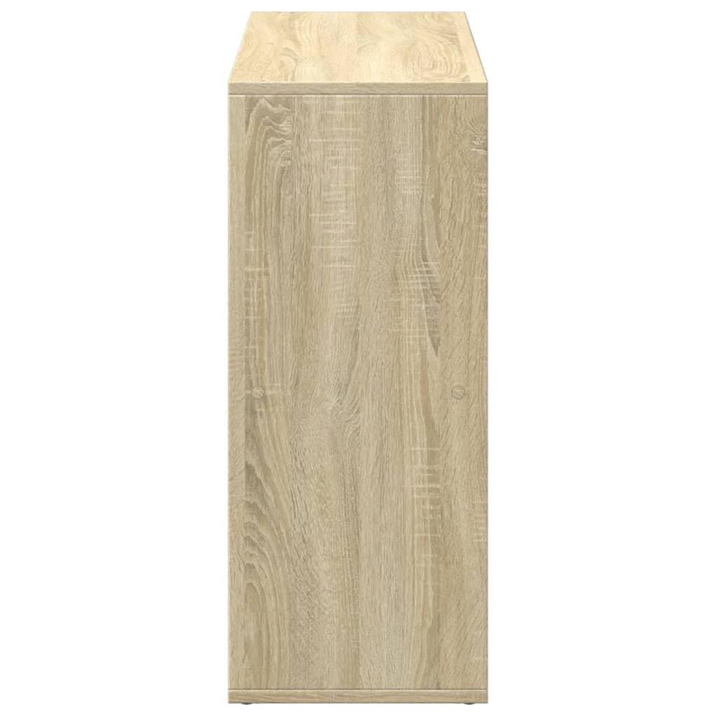 Kamerscherm / boekenkast 69,5x29x69,5 cm hout sonoma eikenkleur is nu te koop bij PeponiXL, paradijselijk wonen!