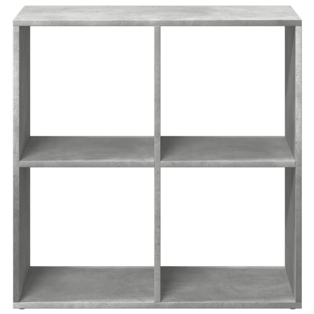 Kamerscherm / boekenkast 69,5x29x69,5 cm hout betongrijs is nu te koop bij PeponiXL, paradijselijk wonen!