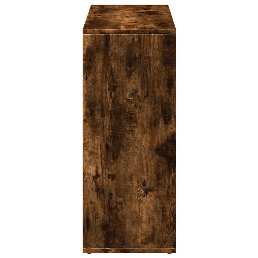 Kamerscherm / boekenkast 69,5x29x69,5 cm hout gerookt eiken is nu te koop bij PeponiXL, paradijselijk wonen!