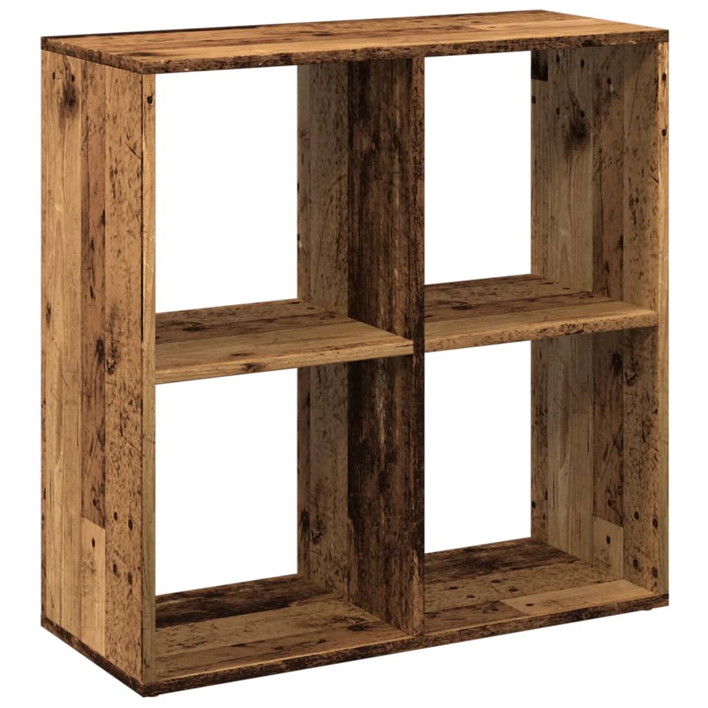 Kamerscherm / boekenkast 69,5x29x69,5 cm hout oud houtkleur is nu te koop bij PeponiXL, paradijselijk wonen!