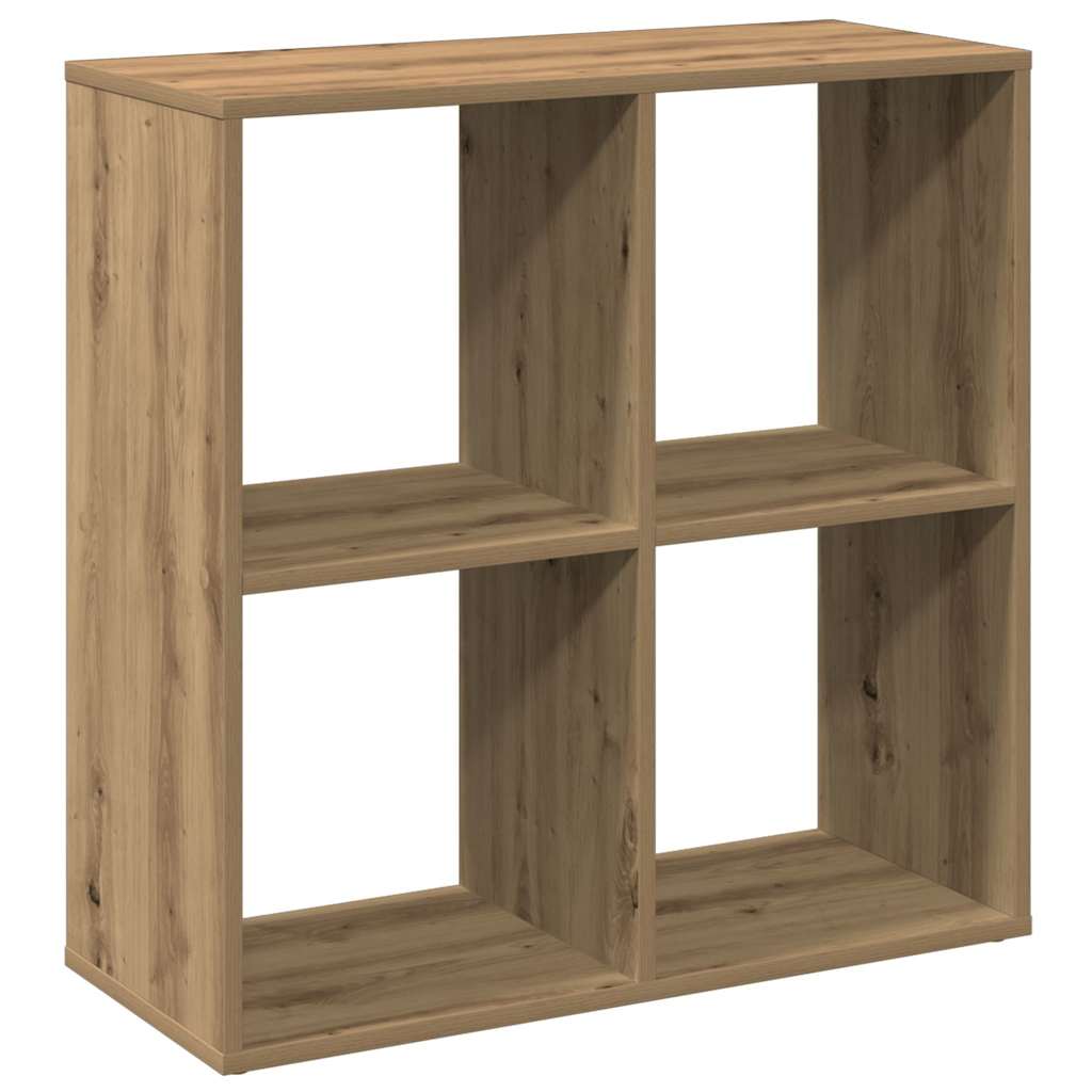 Kamerscherm / boekenkast 69,5x29x69,5 cm hout artisanaal eiken is nu te koop bij PeponiXL, paradijselijk wonen!