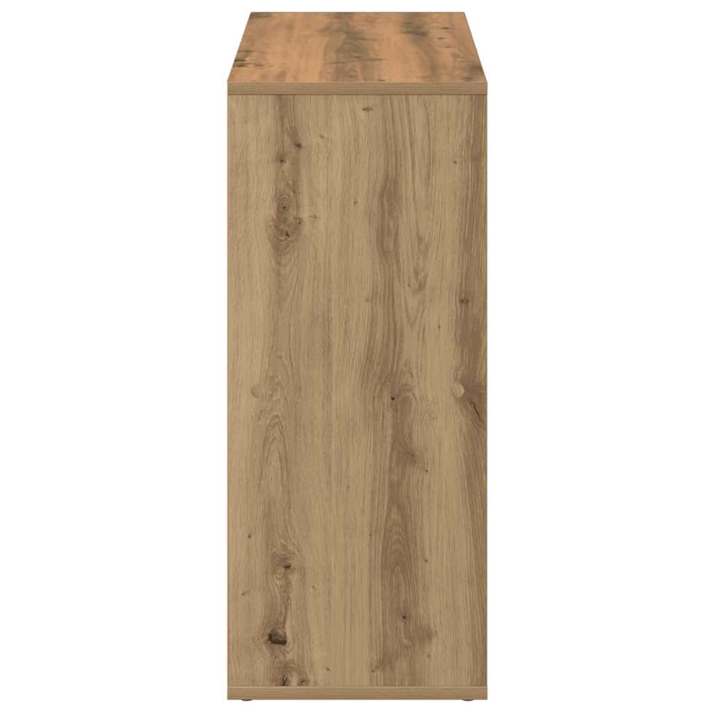 Kamerscherm / boekenkast 69,5x29x69,5 cm hout artisanaal eiken is nu te koop bij PeponiXL, paradijselijk wonen!