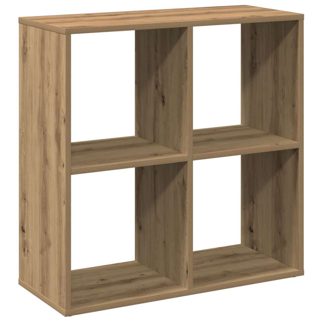 Kamerscherm / boekenkast 69,5x29x69,5 cm hout artisanaal eiken is nu te koop bij PeponiXL, paradijselijk wonen!