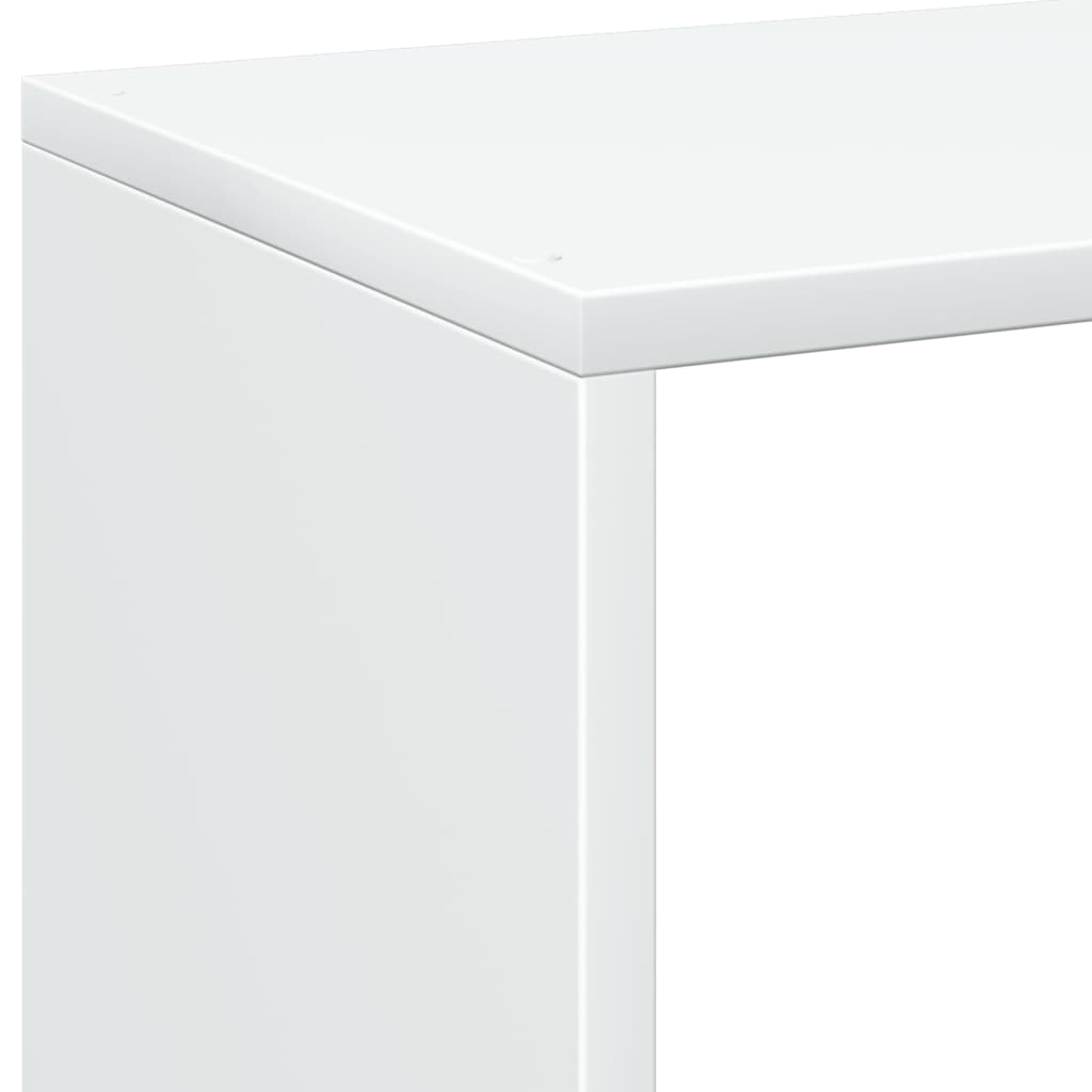 Kamerscherm / boekenkast 69,5x29x103,5 cm bewerkt hout wit is nu te koop bij PeponiXL, paradijselijk wonen!