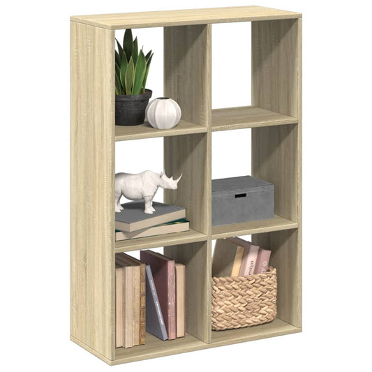 Kamerscherm / boekenkast 69,5x29x103,5 cm hout sonoma eiken is nu te koop bij PeponiXL, paradijselijk wonen!