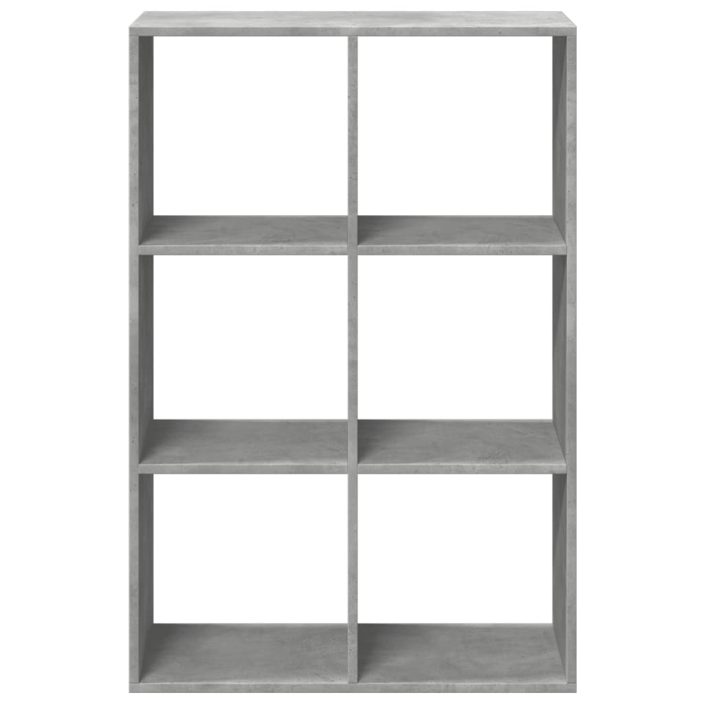 Kamerscherm / boekenkast 69,5x29x103,5 cm hout betongrijs is nu te koop bij PeponiXL, paradijselijk wonen!