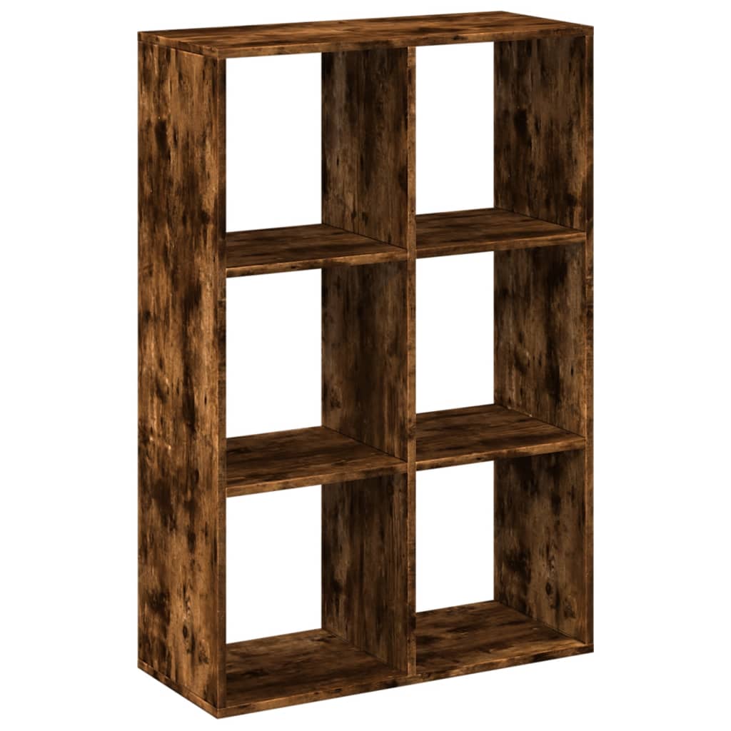 Kamerscherm / boekenkast 69,5x29x103,5 cm hout gerookt eiken is nu te koop bij PeponiXL, paradijselijk wonen!