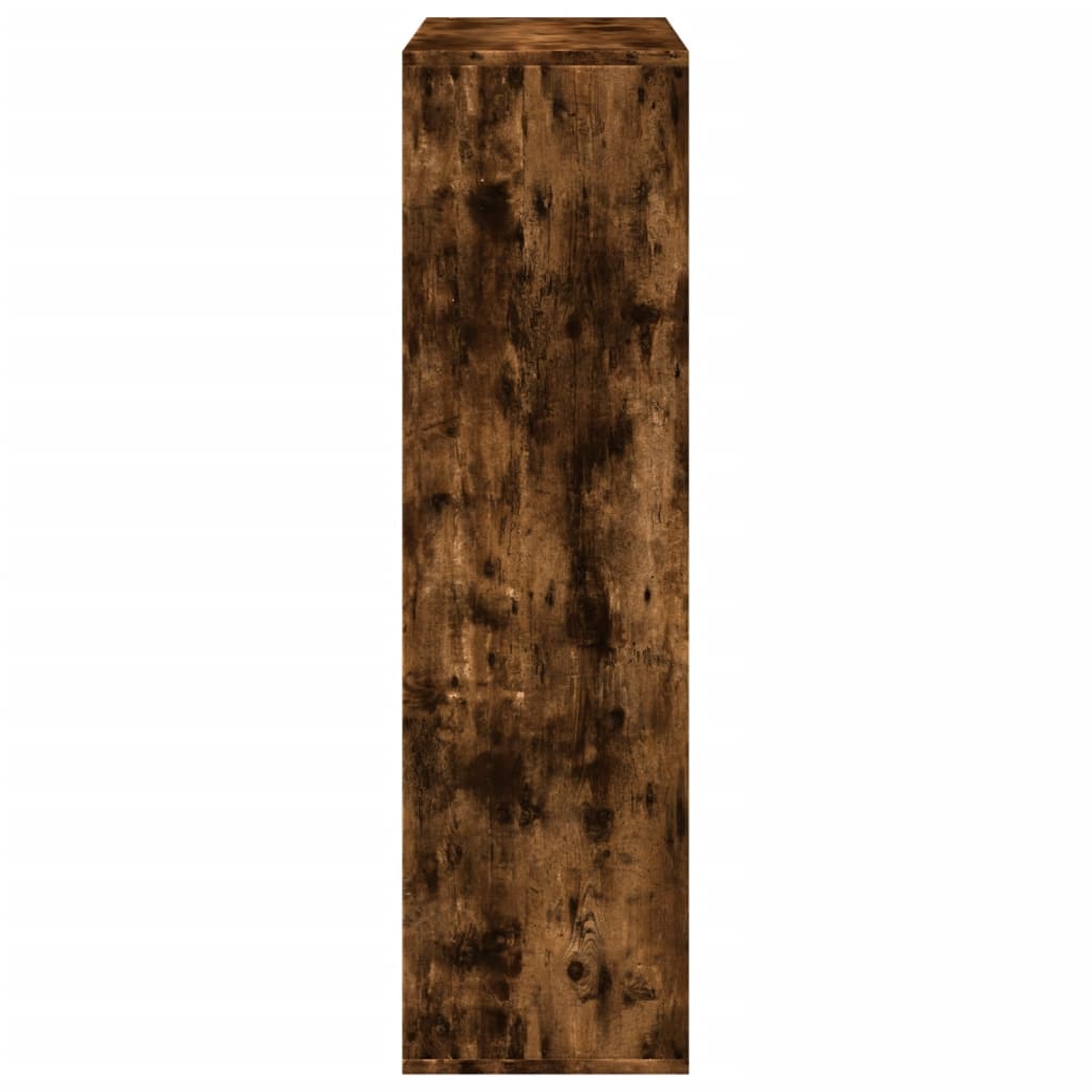 Kamerscherm / boekenkast 69,5x29x103,5 cm hout gerookt eiken is nu te koop bij PeponiXL, paradijselijk wonen!