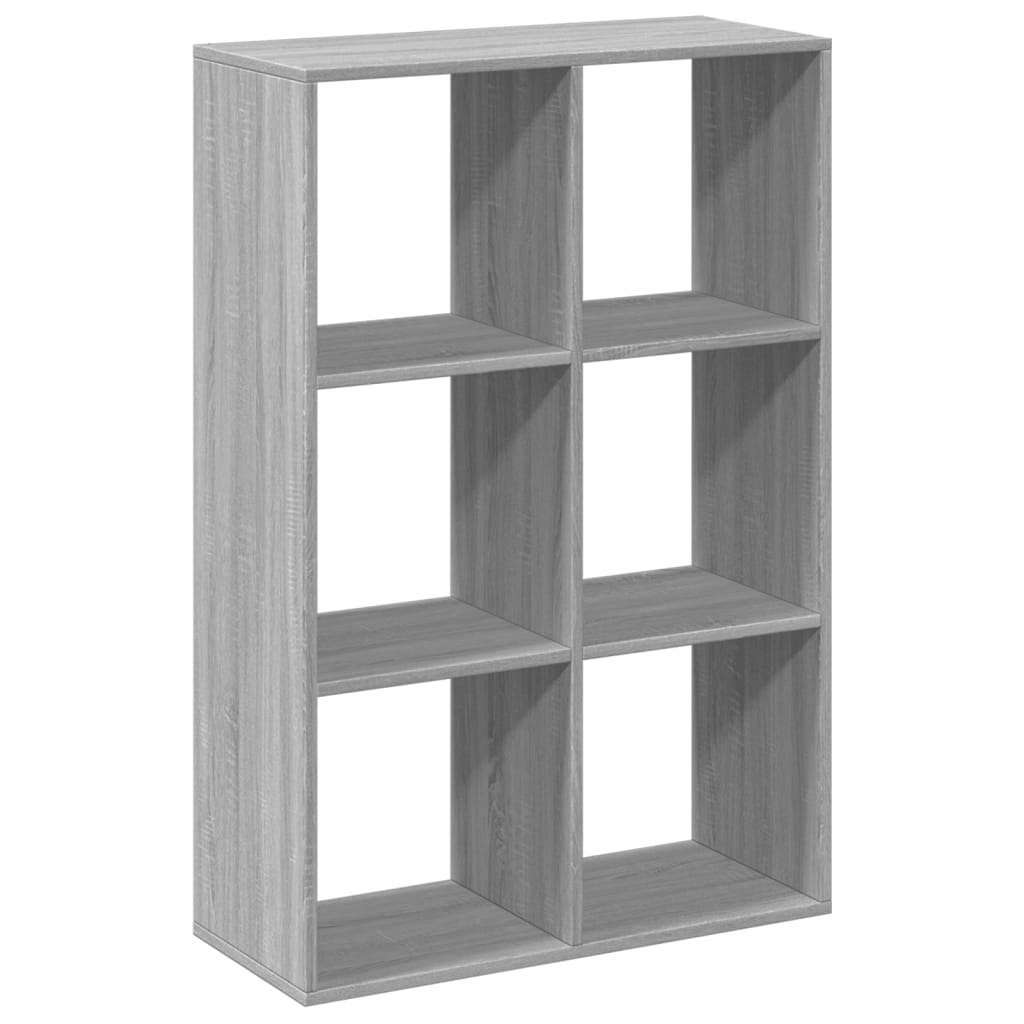 Kamerscherm / boekenkast 69,5x29x103,5 cm hout grijs sonoma is nu te koop bij PeponiXL, paradijselijk wonen!