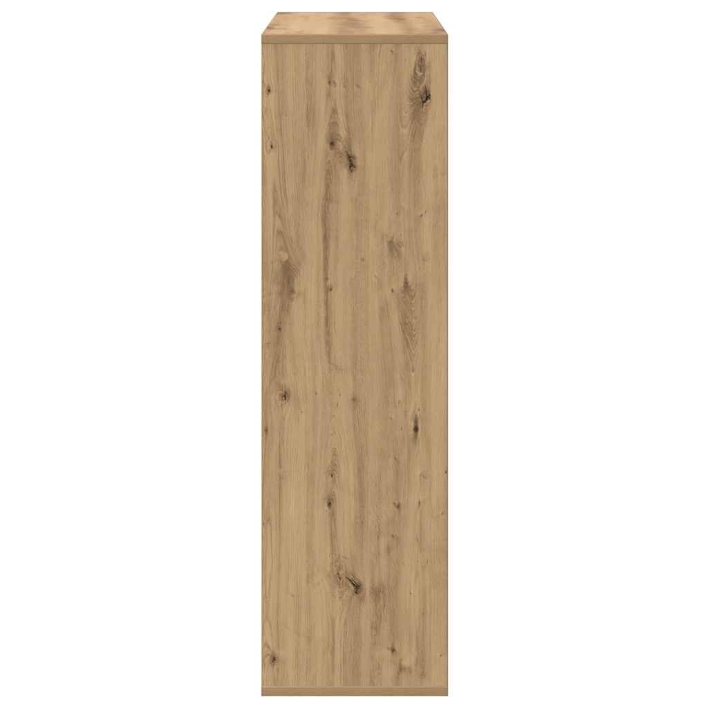 Kamerscherm / boekenkast 69,5x29x103,5 cm hout artisanaal eiken is nu te koop bij PeponiXL, paradijselijk wonen!