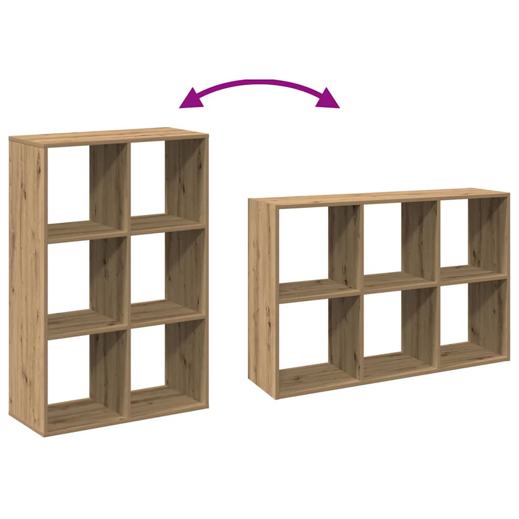 Kamerscherm / boekenkast 69,5x29x103,5 cm hout artisanaal eiken is nu te koop bij PeponiXL, paradijselijk wonen!