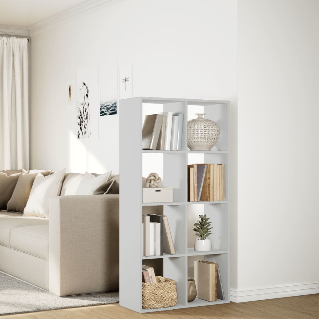 Kamerverdeler Boekenkast Wit 69,5x29x137,5 cm Bewerkt Hout is nu te koop bij PeponiXL, paradijselijk wonen!