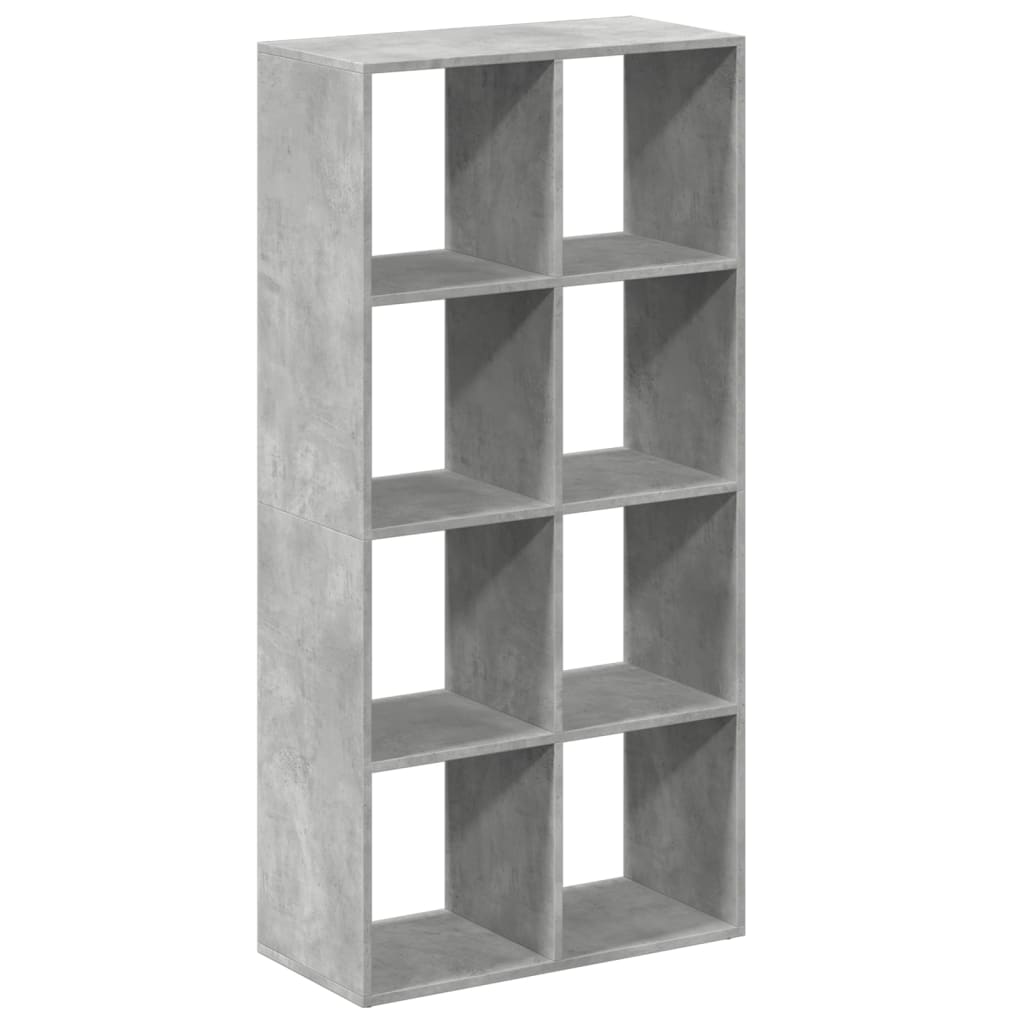 Kamerscherm / boekenkast 69,5x29x137,5 cm hout betongrijs is nu te koop bij PeponiXL, paradijselijk wonen!