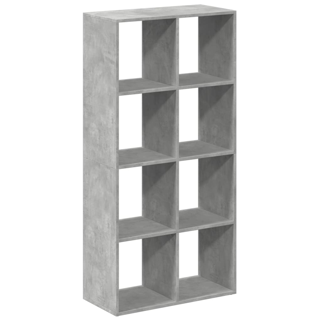 Kamerscherm / boekenkast 69,5x29x137,5 cm hout betongrijs is nu te koop bij PeponiXL, paradijselijk wonen!