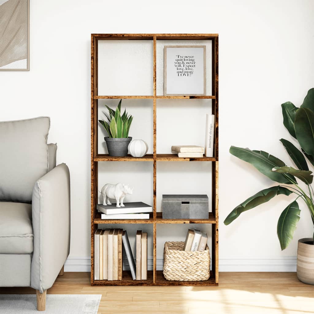 Kamerscherm / boekenkast 69,5x29x137,5 cm hout oud houtkleur is nu te koop bij PeponiXL, paradijselijk wonen!