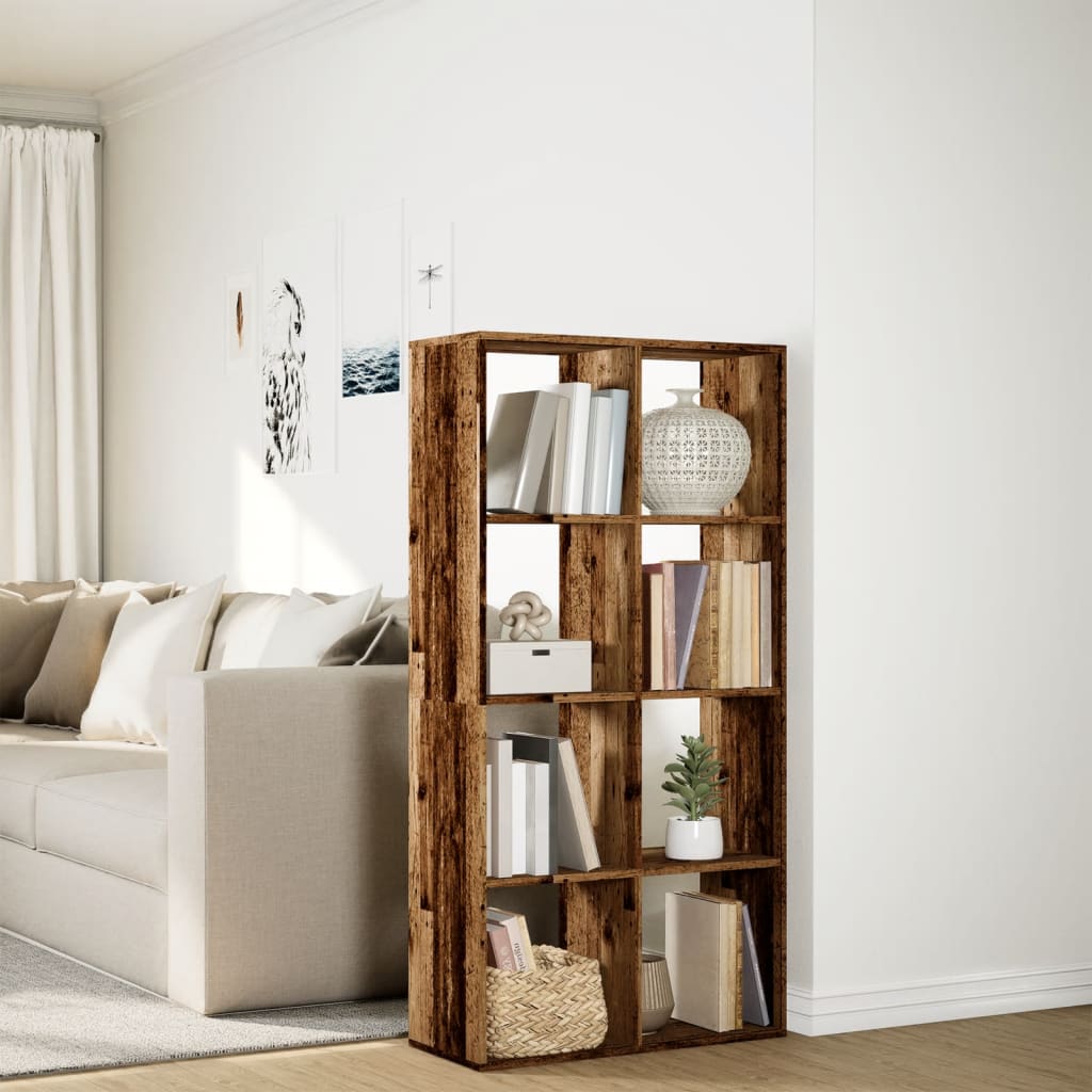 Kamerscherm / boekenkast 69,5x29x137,5 cm hout oud houtkleur is nu te koop bij PeponiXL, paradijselijk wonen!