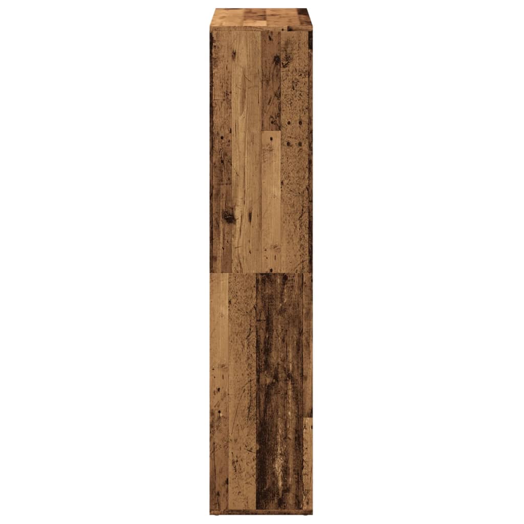 Kamerscherm / boekenkast 69,5x29x137,5 cm hout oud houtkleur is nu te koop bij PeponiXL, paradijselijk wonen!