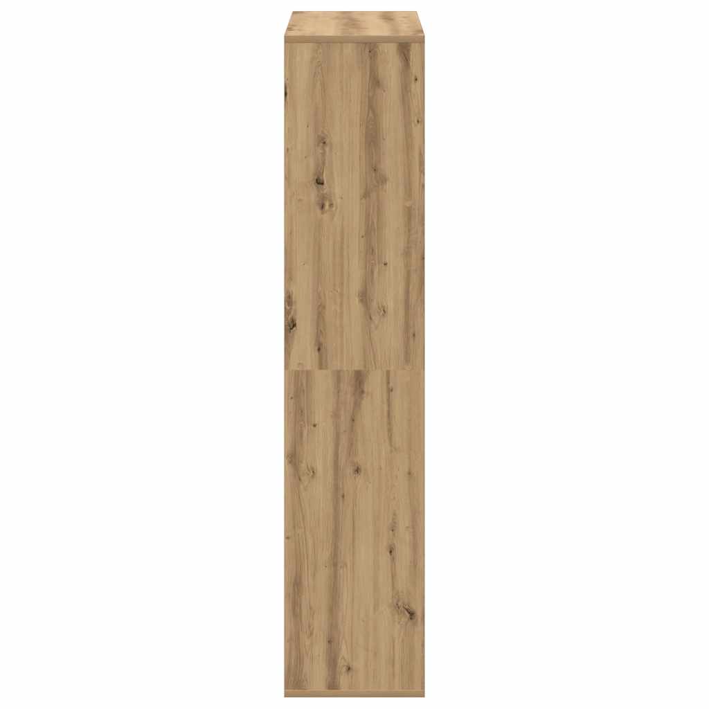 Kamerscherm / boekenkast 69,5x29x137,5 cm hout artisanaal eiken is nu te koop bij PeponiXL, paradijselijk wonen!
