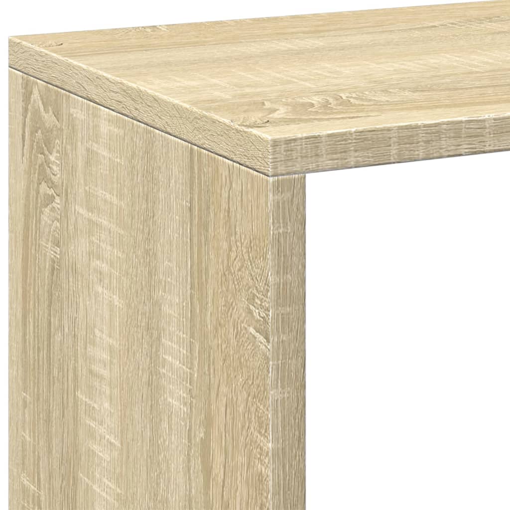 Kamerscherm / boekenkast 102x29x103,5 cm hout sonoma eikenkleur is nu te koop bij PeponiXL, paradijselijk wonen!