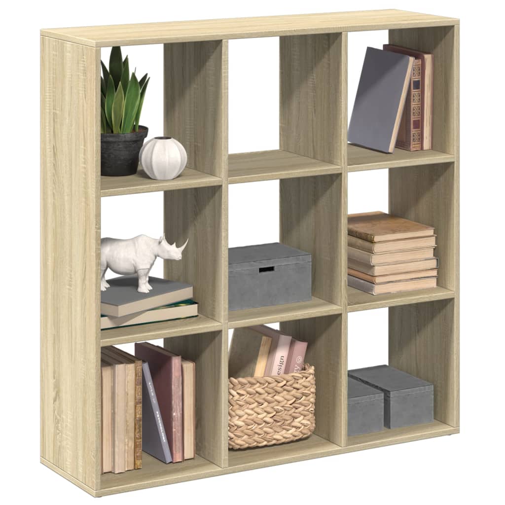 Kamerscherm / boekenkast 102x29x103,5 cm hout sonoma eikenkleur is nu te koop bij PeponiXL, paradijselijk wonen!