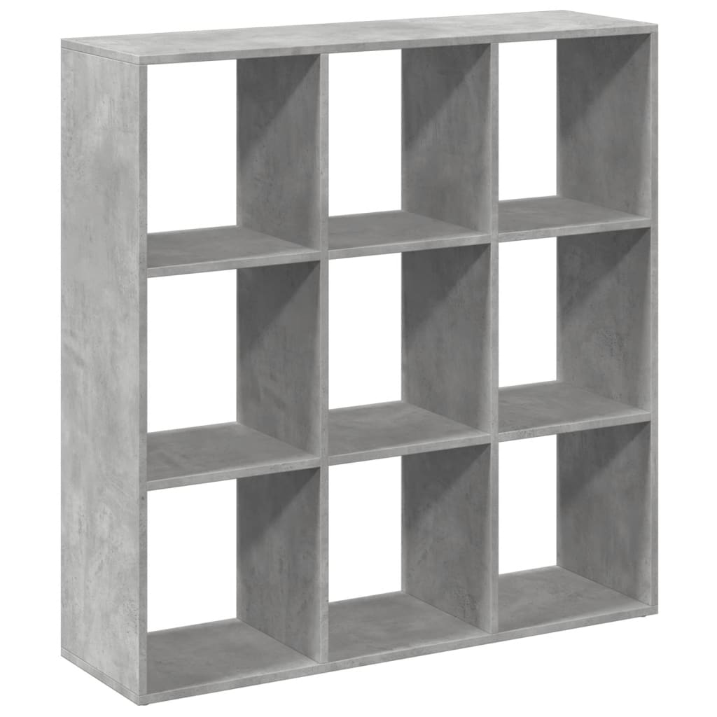Kamerscherm / boekenkast 102x29x103,5 cm hout betongrijs is nu te koop bij PeponiXL, paradijselijk wonen!