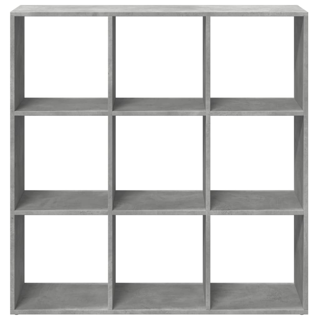 Kamerscherm / boekenkast 102x29x103,5 cm hout betongrijs is nu te koop bij PeponiXL, paradijselijk wonen!