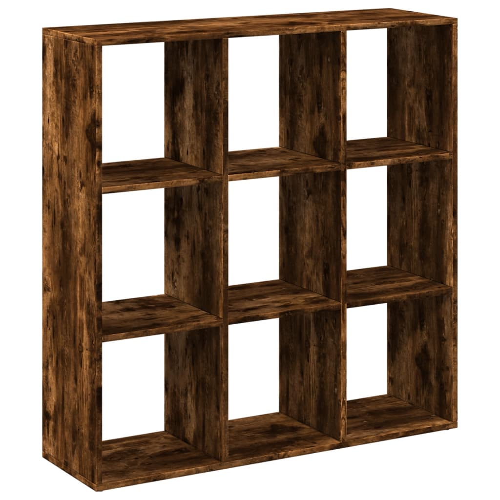 Kamerscherm / boekenkast 102x29x103,5 cm hout gerookt eiken is nu te koop bij PeponiXL, paradijselijk wonen!