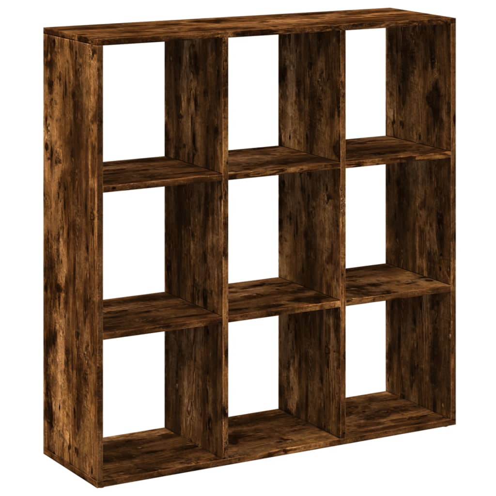 Kamerscherm / boekenkast 102x29x103,5 cm hout gerookt eiken is nu te koop bij PeponiXL, paradijselijk wonen!