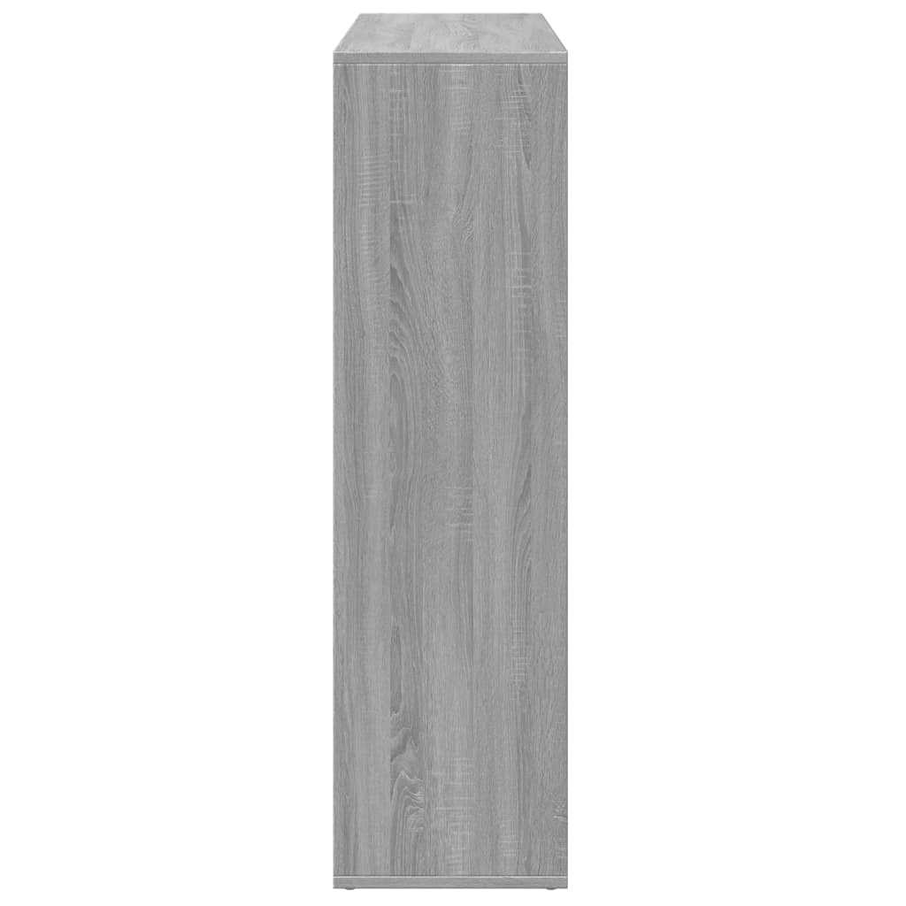 Kamerscherm / boekenkast 102x29x103,5 cm hout grijs sonoma is nu te koop bij PeponiXL, paradijselijk wonen!