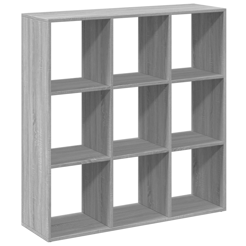 Kamerscherm / boekenkast 102x29x103,5 cm hout grijs sonoma is nu te koop bij PeponiXL, paradijselijk wonen!