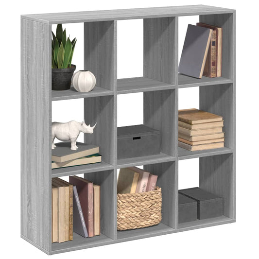 Kamerscherm / boekenkast 102x29x103,5 cm hout grijs sonoma is nu te koop bij PeponiXL, paradijselijk wonen!