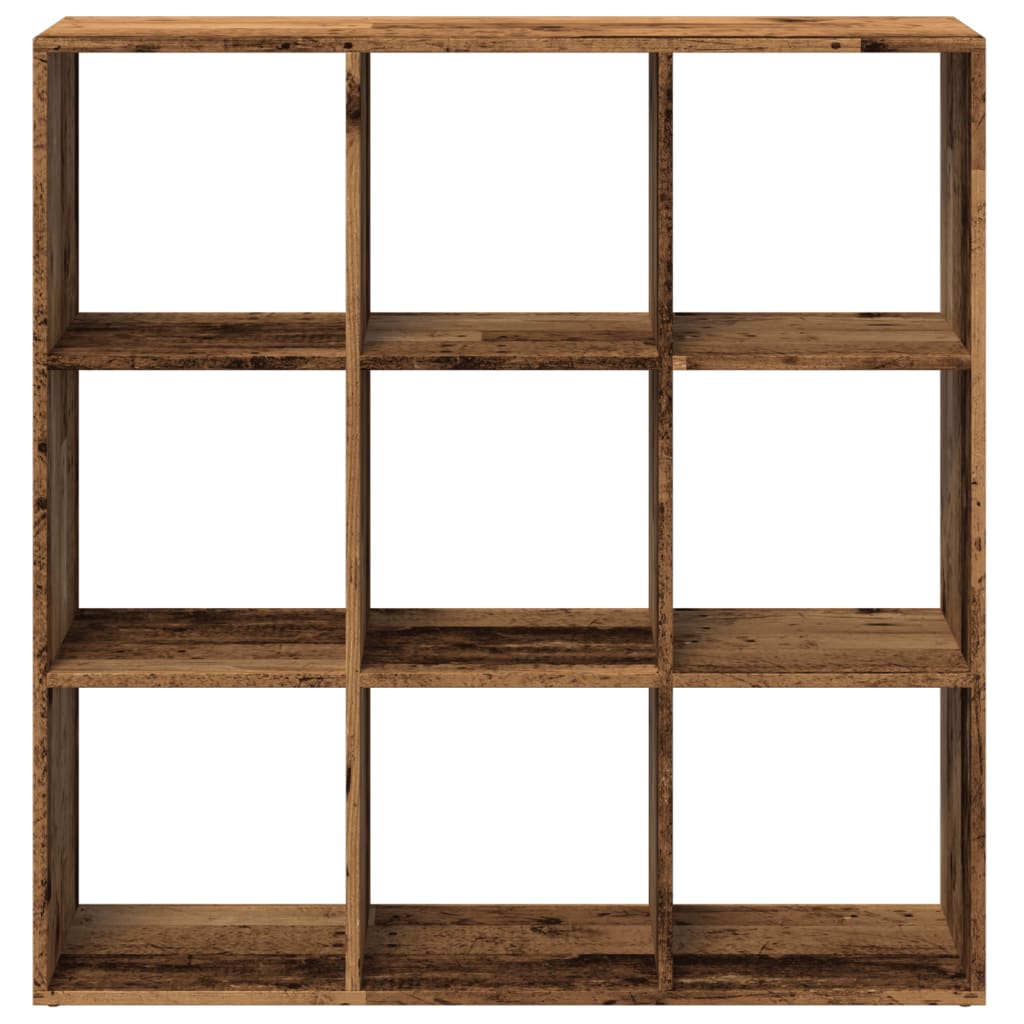 Kamerscherm / boekenkast 102x29x103,5 cm hout oud houtkleurig is nu te koop bij PeponiXL, paradijselijk wonen!