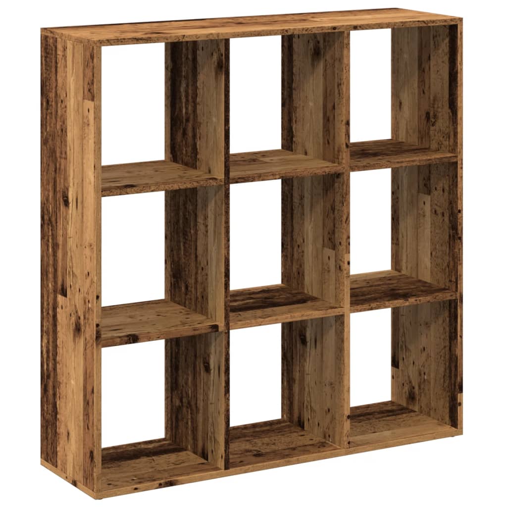 Kamerscherm / boekenkast 102x29x103,5 cm hout oud houtkleurig is nu te koop bij PeponiXL, paradijselijk wonen!