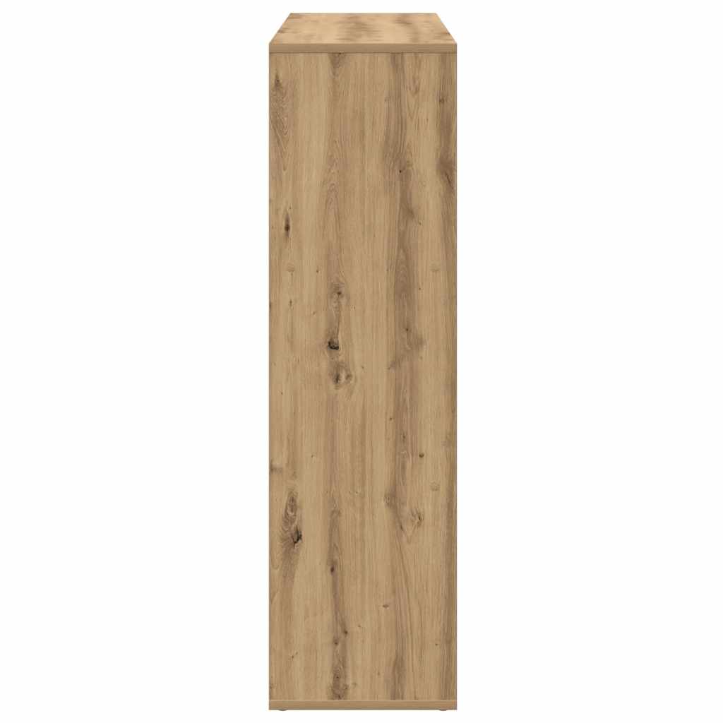 Kamerscherm / boekenkast 102x29x103,5 cm hout artisanaal eiken is nu te koop bij PeponiXL, paradijselijk wonen!