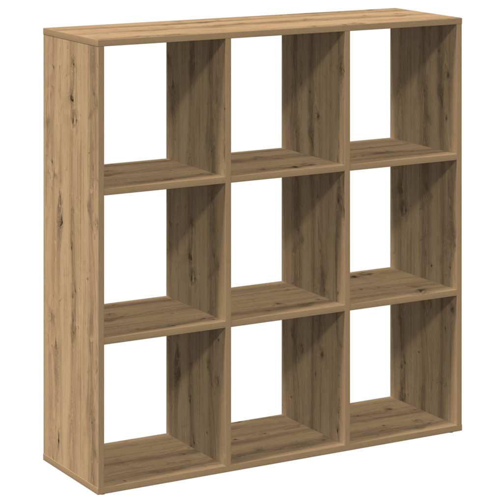 Kamerscherm / boekenkast 102x29x103,5 cm hout artisanaal eiken is nu te koop bij PeponiXL, paradijselijk wonen!