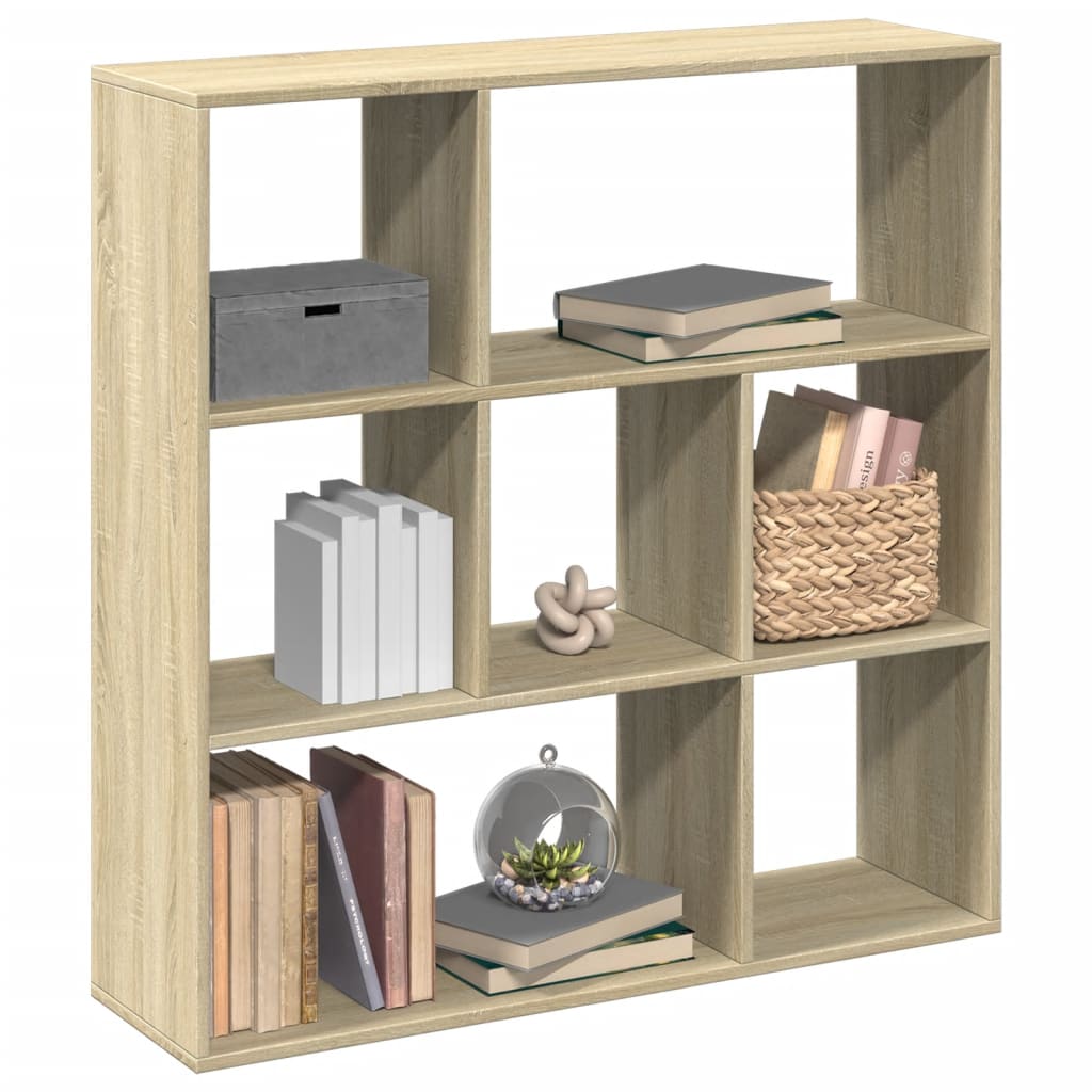Kamerscherm / boekenkast 102x29x103,5 cm hout sonoma eikenkleur is nu te koop bij PeponiXL, paradijselijk wonen!