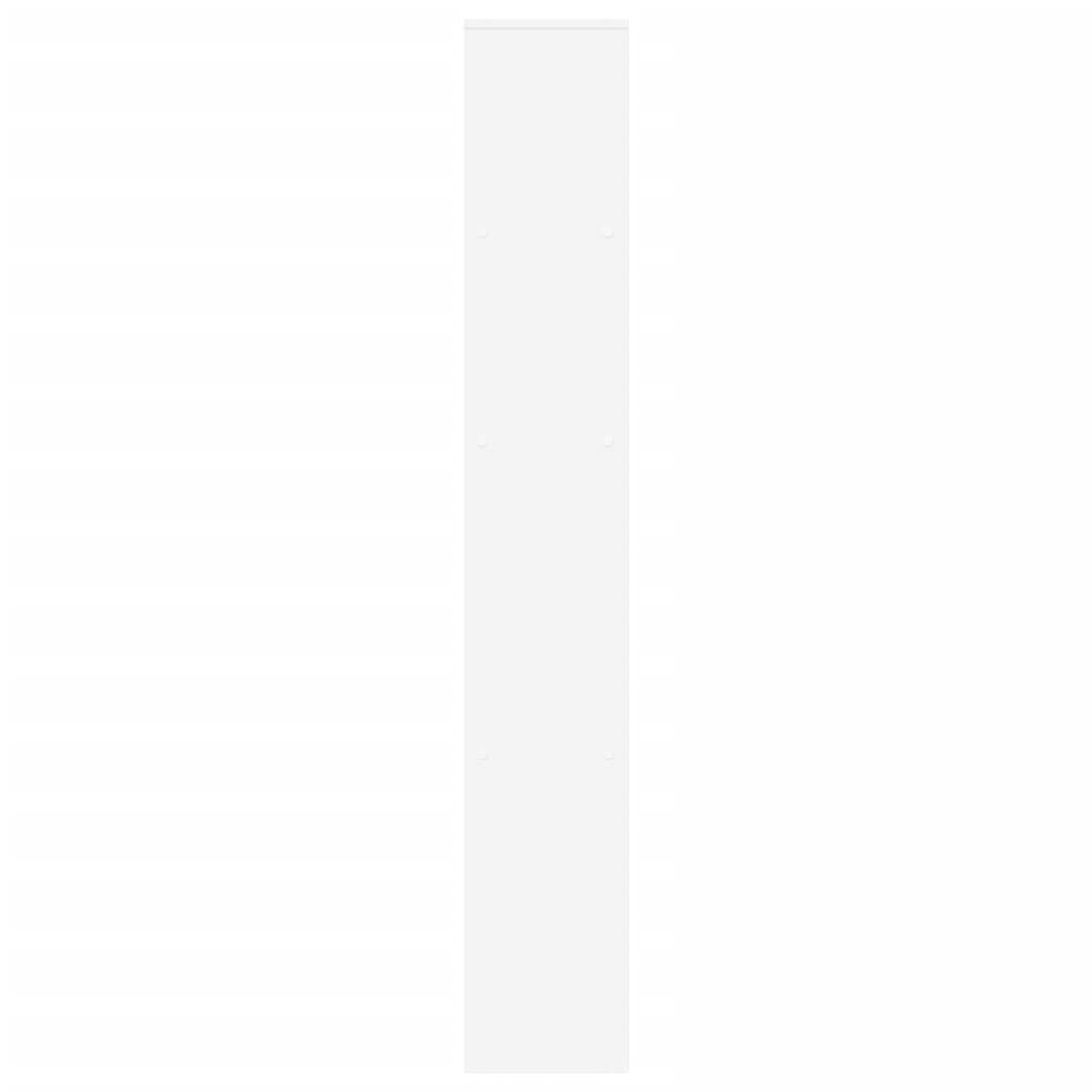 Kamerscherm / boekenkast 67x25x161,5 cm bewerkt hout wit is nu te koop bij PeponiXL, paradijselijk wonen!