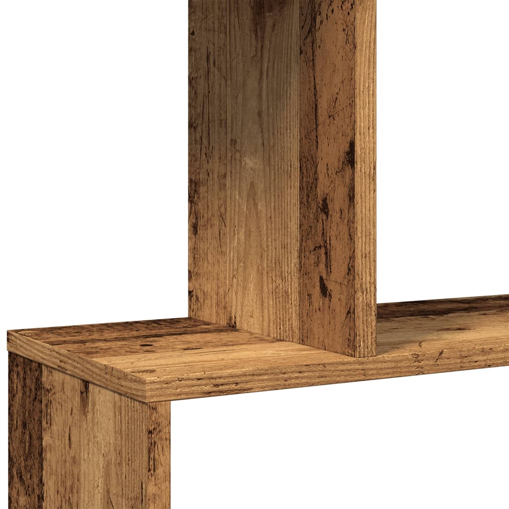 Kamerscherm / boekenkast 5-laags 70x24x161 cm hout oud hout is nu te koop bij PeponiXL, paradijselijk wonen!