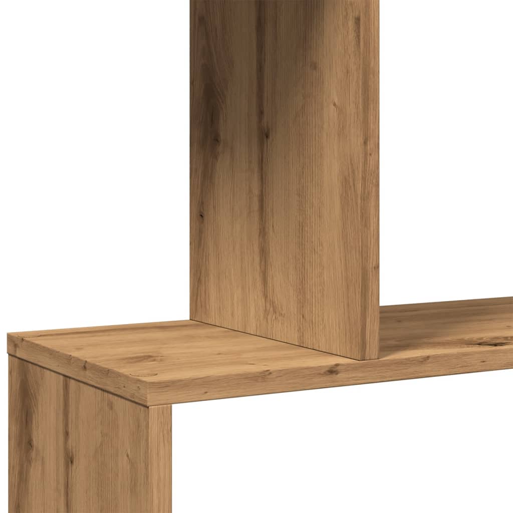 Kamerscherm / boekenkast 5-laags 70x24x161 cm hout artisanaal is nu te koop bij PeponiXL, paradijselijk wonen!