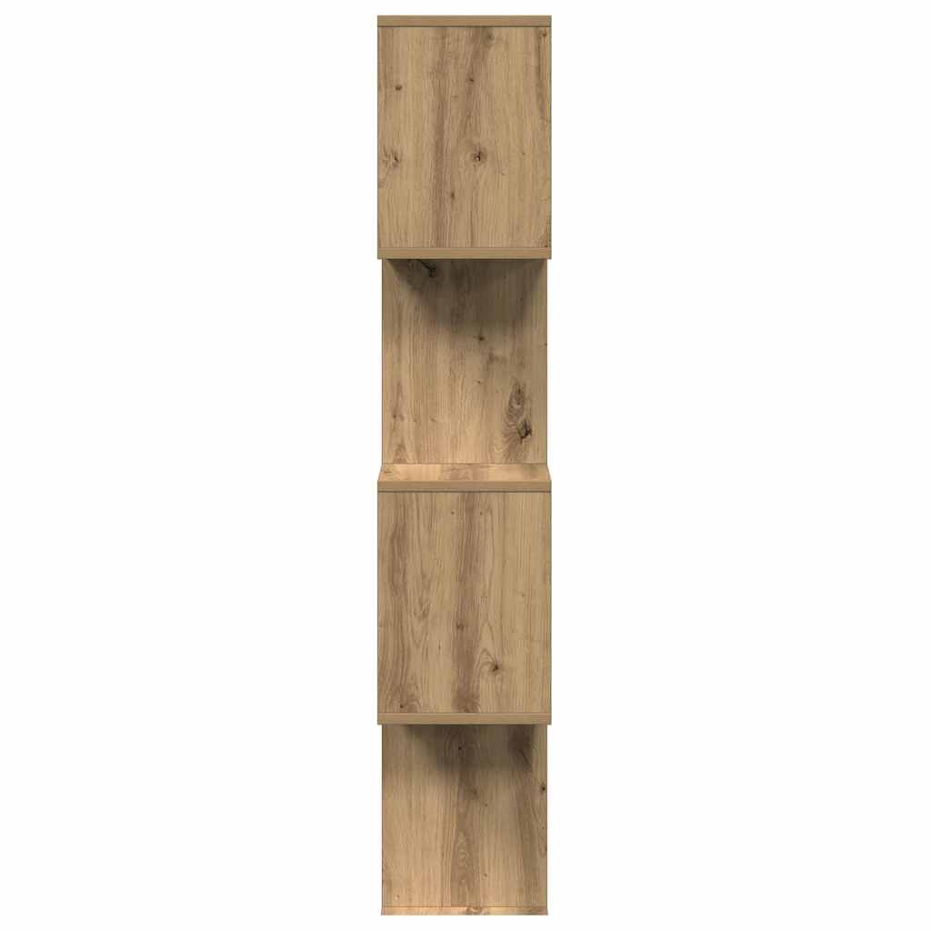 Kamerscherm / boekenkast 4-laags 70x24x129 cm hout artisanaal is nu te koop bij PeponiXL, paradijselijk wonen!