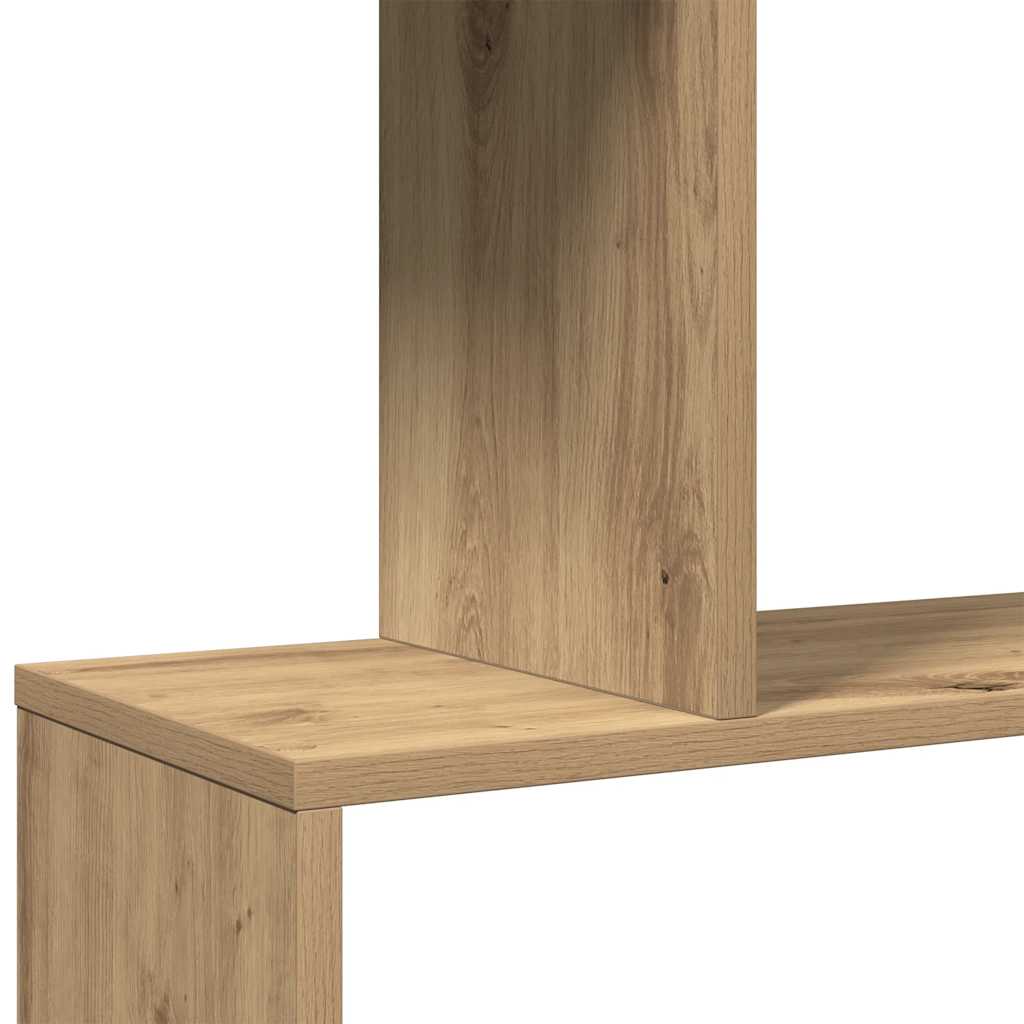 Kamerscherm / boekenkast 4-laags 70x24x129 cm hout artisanaal is nu te koop bij PeponiXL, paradijselijk wonen!