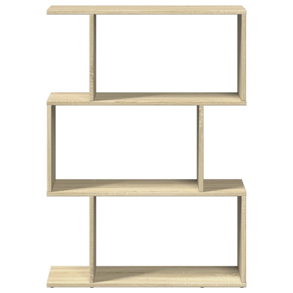 Kamerscherm / boekenkast 3-laags 70x24x97 cm hout sonoma eiken is nu te koop bij PeponiXL, paradijselijk wonen!