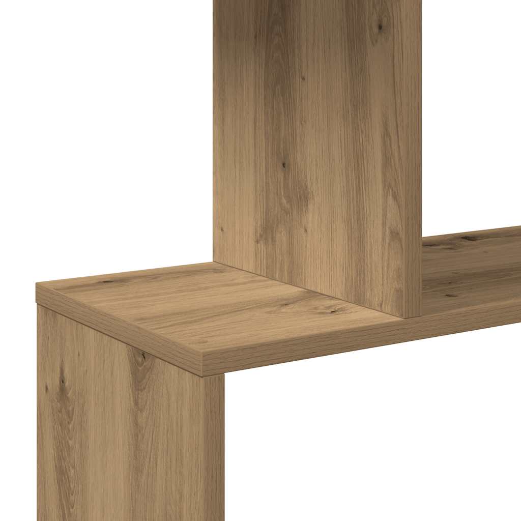 Kamerscherm / boekenkast 3-laags 70x24x97 cm hout artisanaal is nu te koop bij PeponiXL, paradijselijk wonen!
