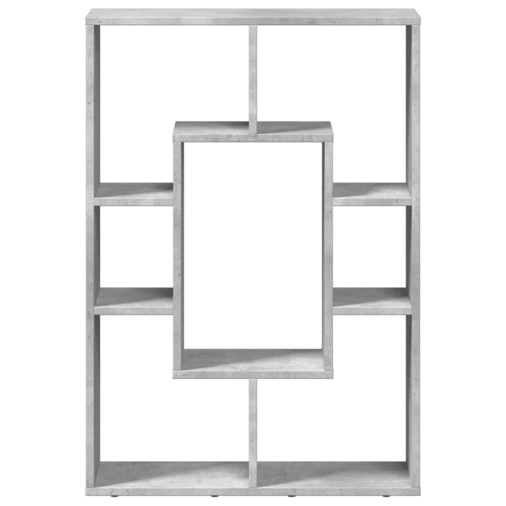 Boekenkast 63x20x90 cm bewerkt hout betongrijs is nu te koop bij PeponiXL, paradijselijk wonen!