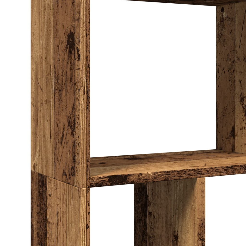 Boekenkast 60x20x120 cm bewerkt hout oud houtkleurig is nu te koop bij PeponiXL, paradijselijk wonen!
