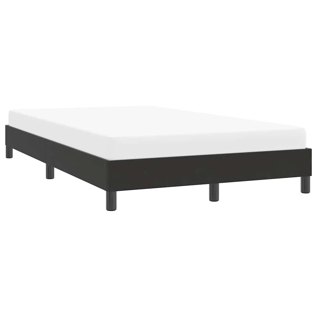 Bedframe zonder matras 120x220 cm fluweel zwart is nu te koop bij PeponiXL, paradijselijk wonen!