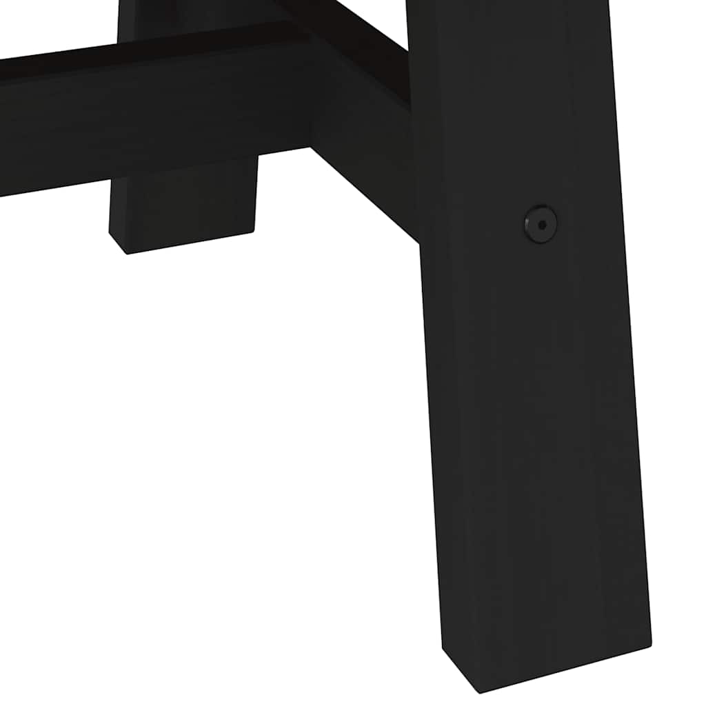 Salontafel NOAIN A-vormige poten 120x60x40 cm massief hout is nu te koop bij PeponiXL, paradijselijk wonen!
